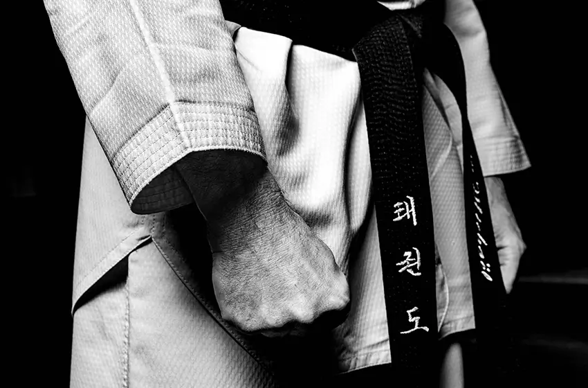 Le taekwondo est un art martial d'autodéfense Coréen.